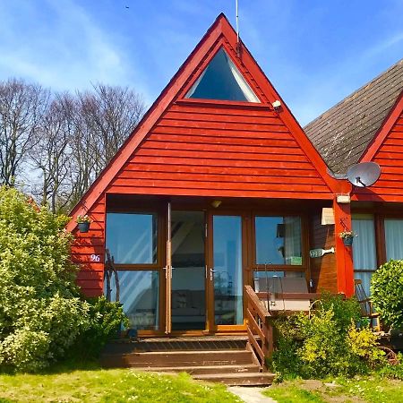 Clifftop Chalet With Pool Дил Экстерьер фото